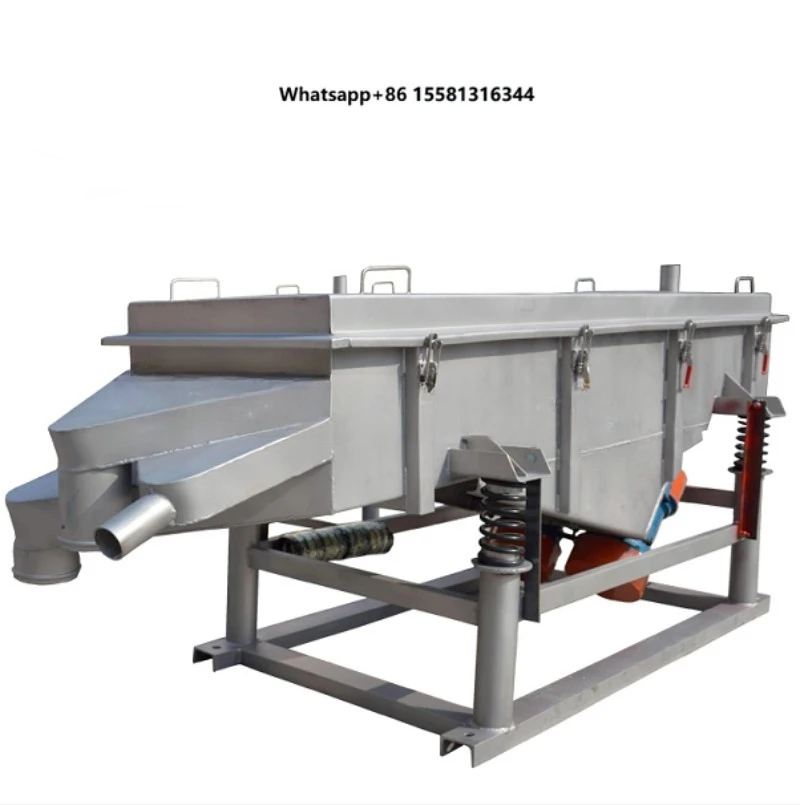 High Amplitude Linear Vibrating Gravity Shaking Table Classifying Screen Separator Rice Soybean Seed Processing Machine