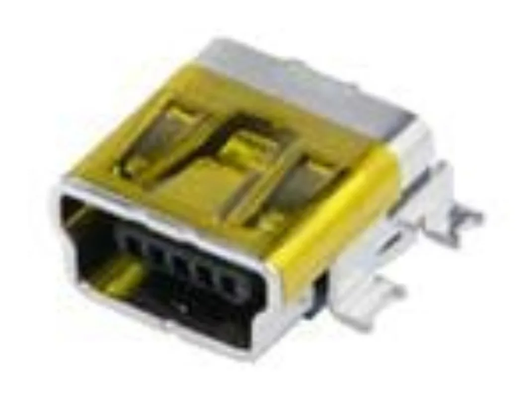 (5-50pcs) 0675031020 MOLEX Mini USB B-Receptacle Surface Mount Right-Angle Solder Tabs Back Cover PCB Locator Plastic 675031020