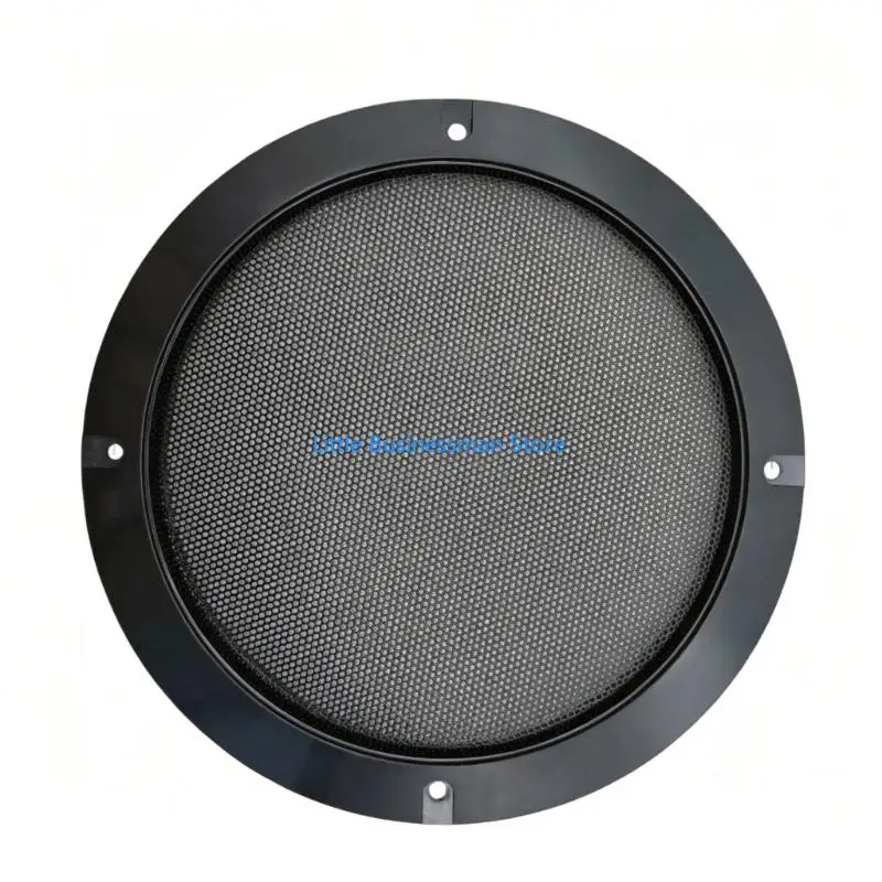 Rundes Design, schwarzes Metall-Lautsprechergitter, passend für die meisten Soundsysteme 1,5–10 Zoll M76A – Detail 3
