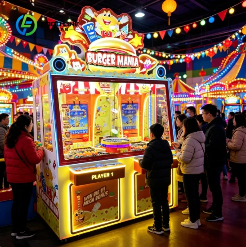 Arcade Coin Pusher Machine Automatic Scoring Game Equipment for Entertainment Centers and Family Fun