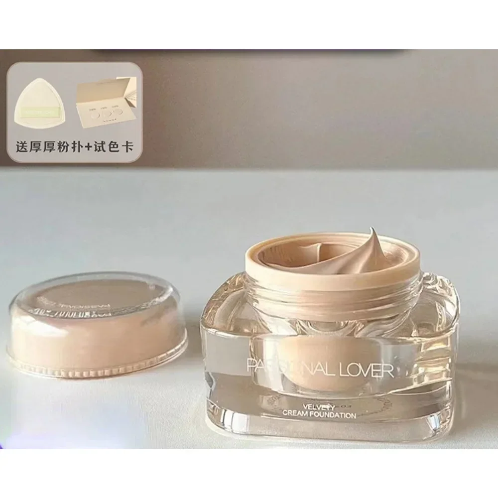 

Passion Lover Foundation Cream Smooth Concealer Long-lasting Moisturizing Waterproof Sweatproof Whitening Makeup Cosmetics