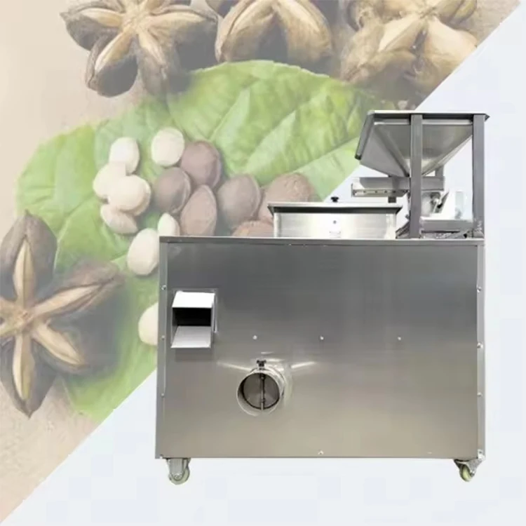 Машина для удаления семян Машина для разделения шелухи Sacha Inchi Машина для обработки инчи Sacha