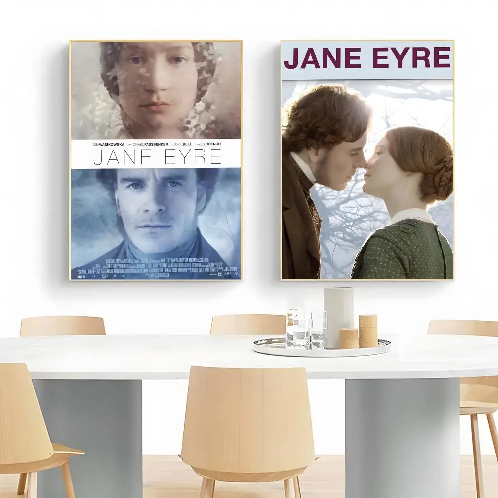 Classic Literary Work Jane Eyre Poster Wall Art Print Decorative Mural Home Decor Gift Unframed