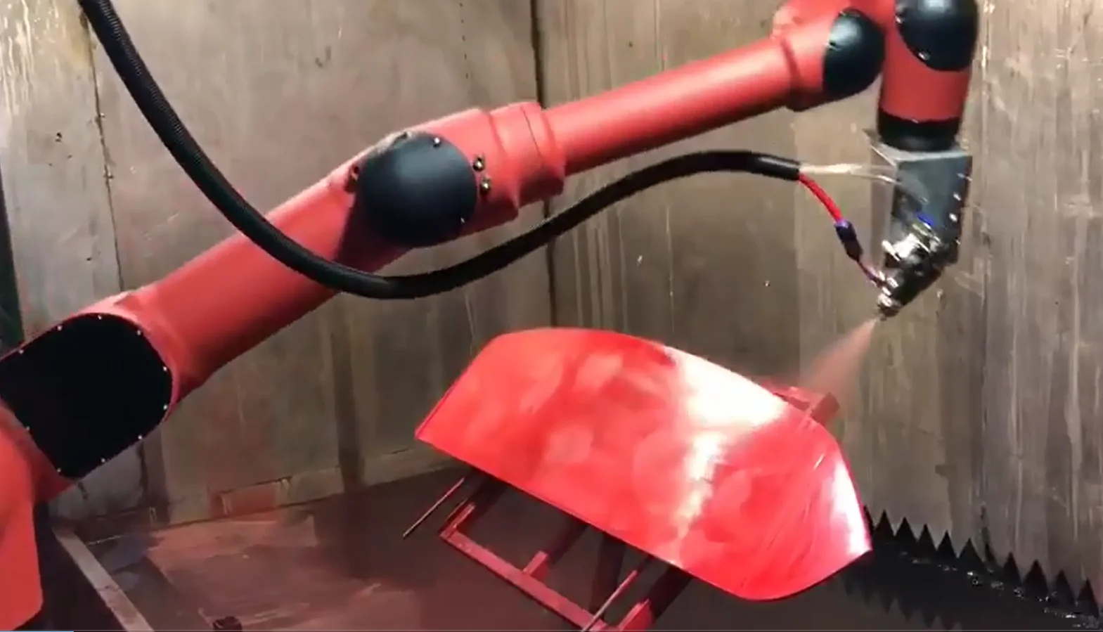 Six-axis joint robot arm welding, handling, palletizing, up and down pickup, injection molding