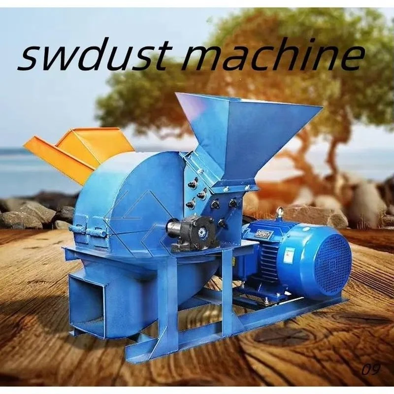 Wood Chipper Bamboo Crusher Wood Crushing Machine Garden Shredder for Branches Leaves High Efficiency Wood Processing Tool