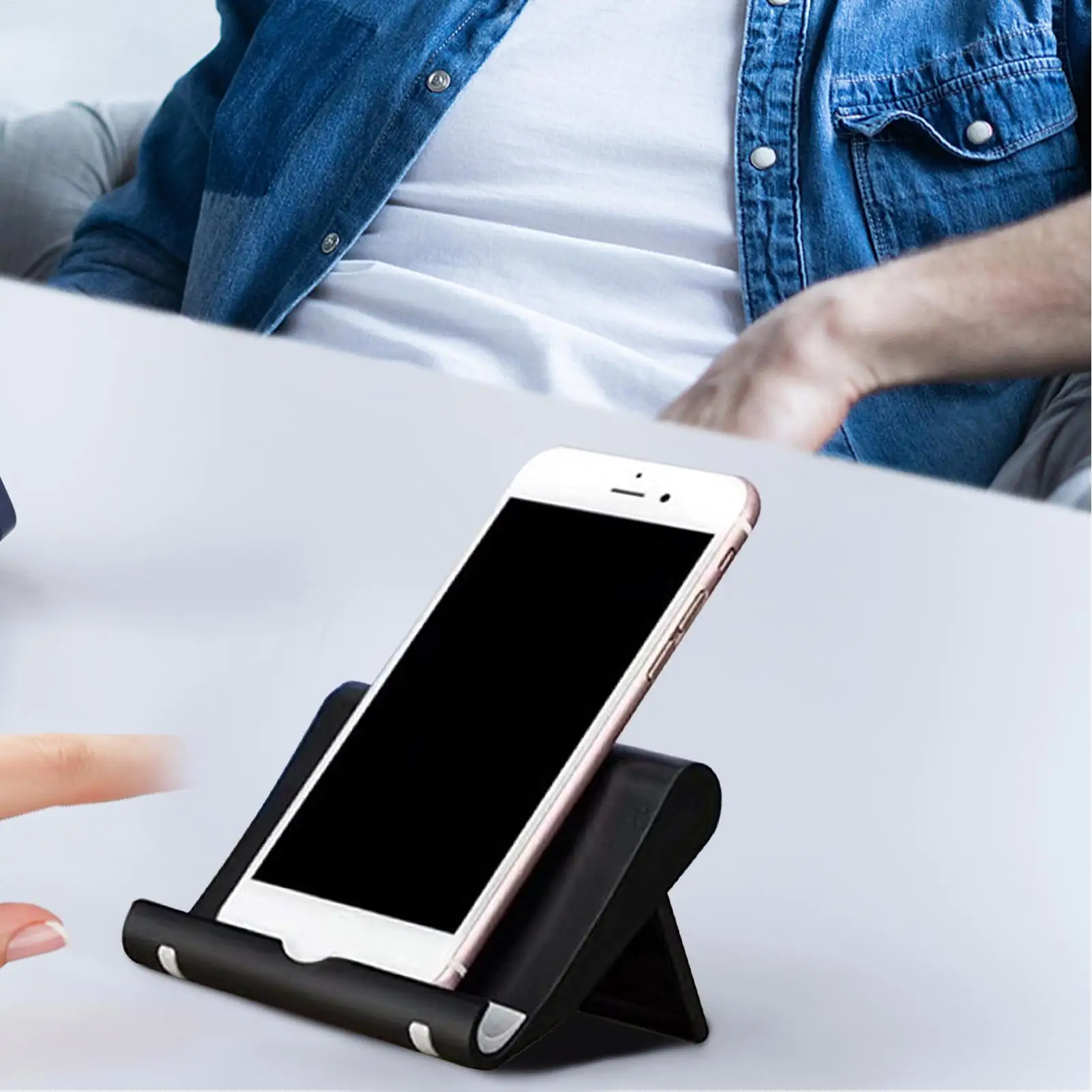 

Складная подставка для телефона, настольный держатель для мобильного телефона, регулируемая подставка для смартфона, портативная настольная подставка
