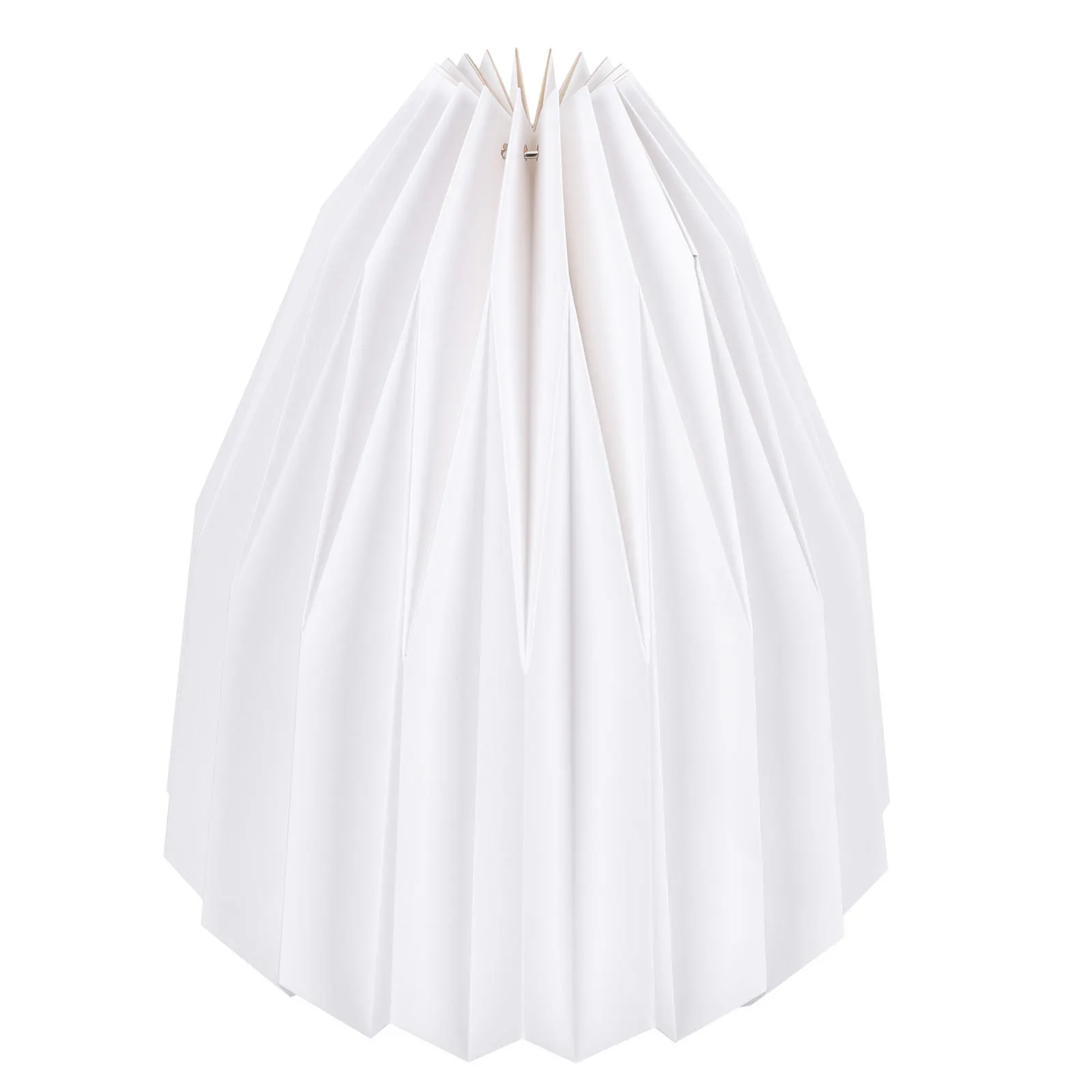 

Creative Paper Lampshade Folding Design Decorative Hanging Light Cover for Home Bar Cafe Restaurant Warm Lighting