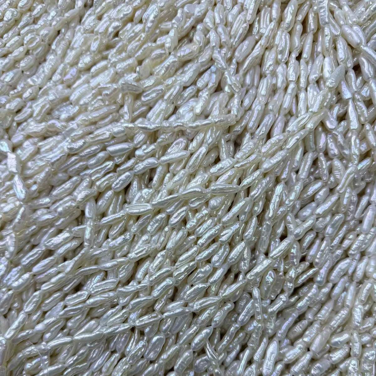 Natural Freshwater Pearl Beads White Baroque Irregular for DIY Jewelry Making Components to Create Necklaces Bracelets Earrings