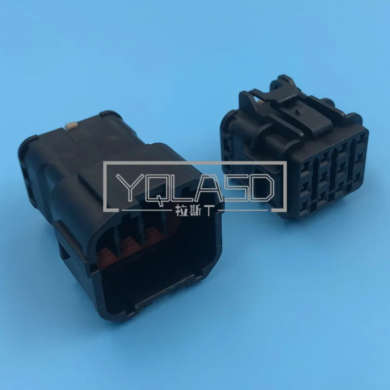 1 Set 12 Way MG640348 MG610346-5 Excavator Accelerator Pedal Motor Wiring Plug AC Assembly Automotive Waterproof Socket