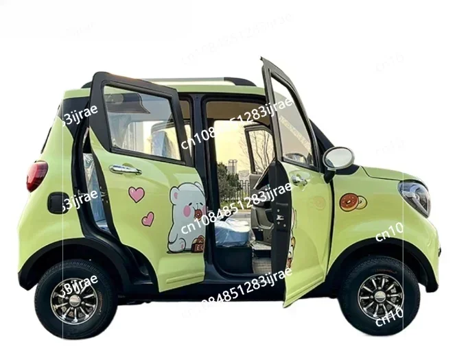 Car Mini Electric Car Adult Fashion Motorcycle Four-wheeled Mini Electric Car 5 People Passenger Electric