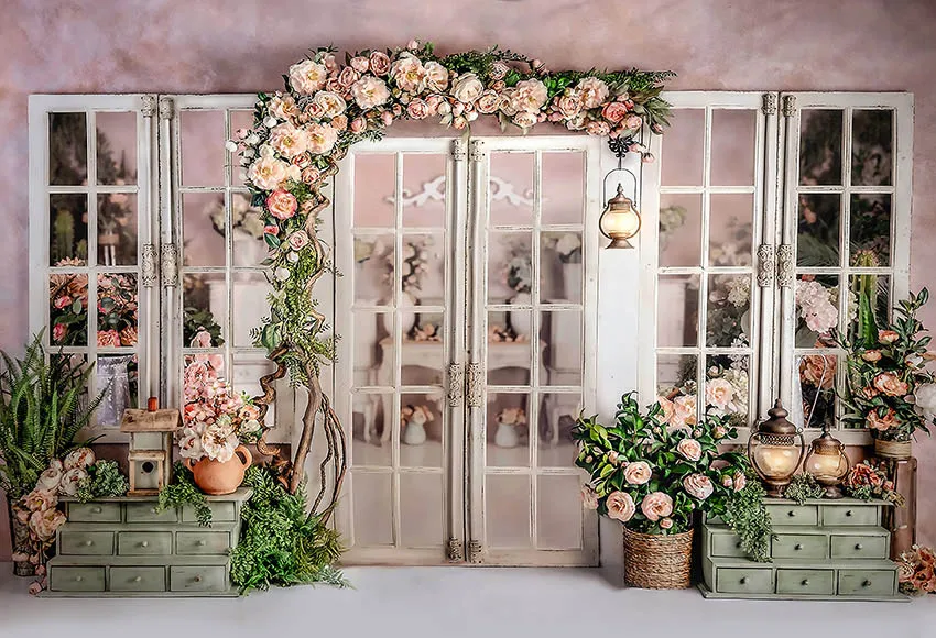 Mehofond التصوير خلفية الربيع عيد الفصح زهرة متجر نافذة الاطفال حفلة عيد ميلاد صورة ديكور خلفية صور استوديو الدعائم