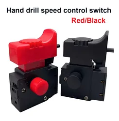 1Pcs FA2-6/1BEK Power Tool Electric Drill Speed Control Trigger Button Switch 6(6)A 250V