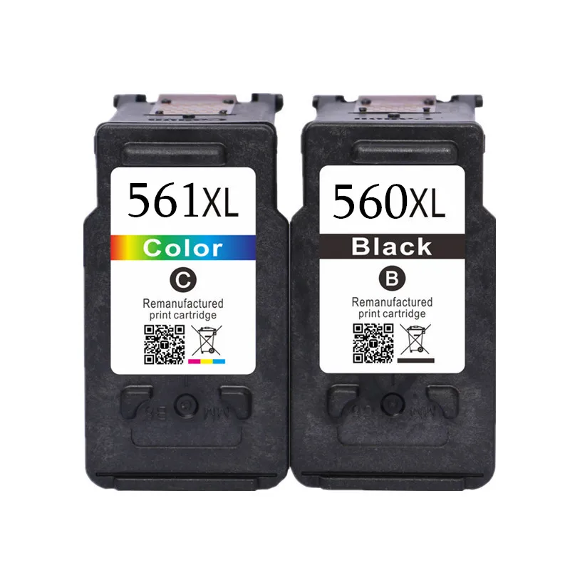 PG560 560XL 561XL kompatibel untuk PG-560 Canon CL-561 XL Cartridge tinta untuk Canon Pixma TS5350 TS7450 TS5351 TS5352 TS5353 TS7451