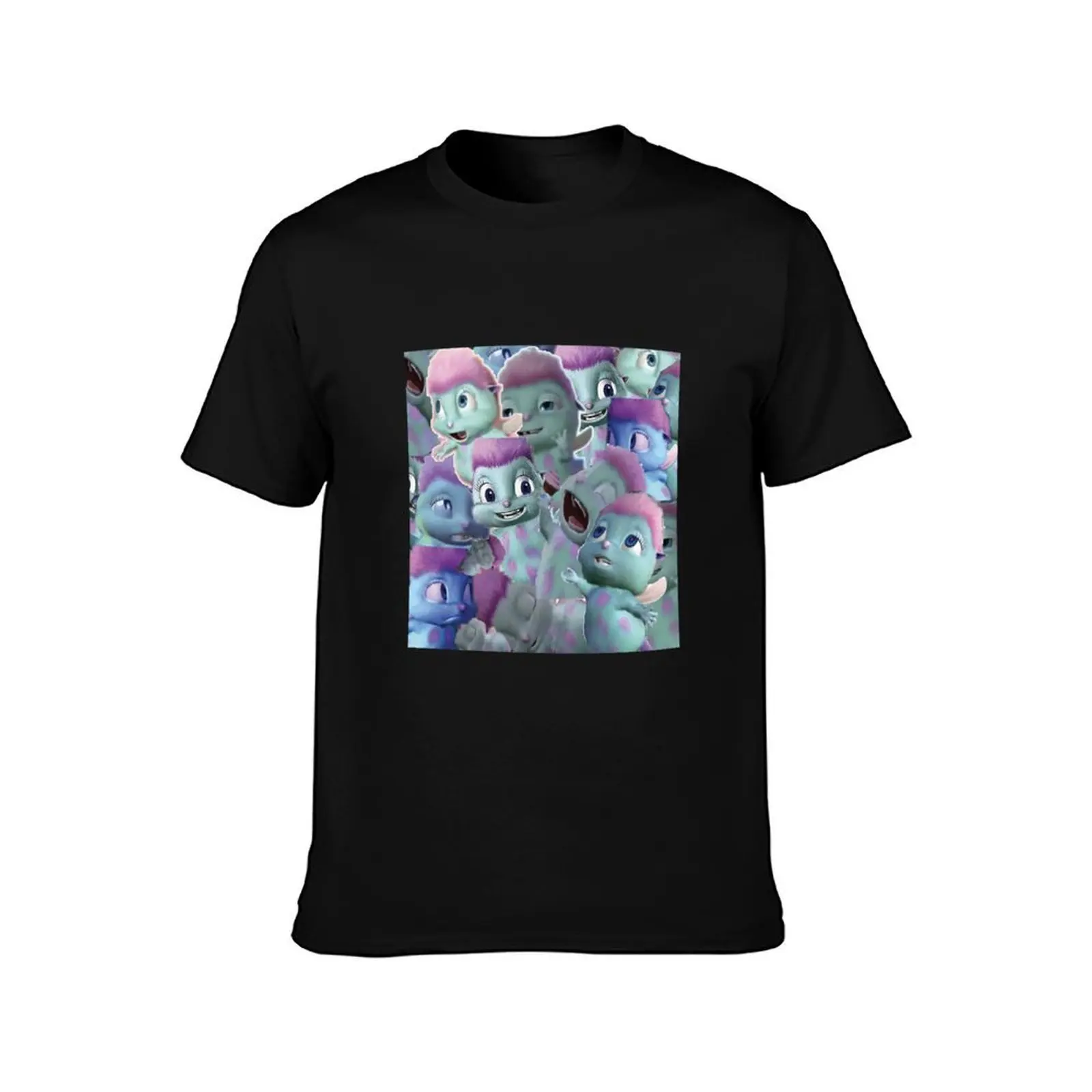 Bibble Collage T-Shirt Soft Cotton Print T-Shirt