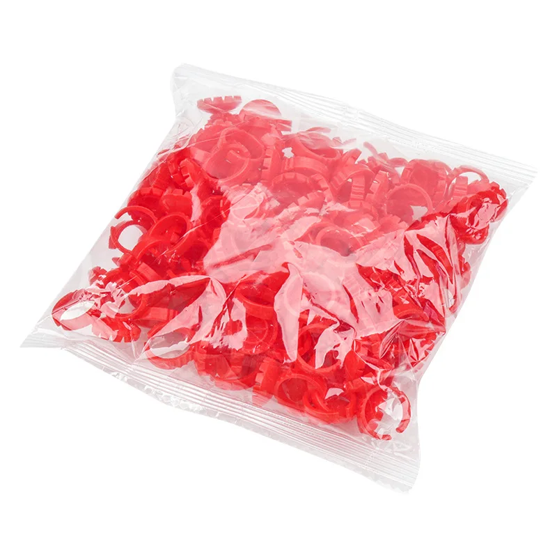 50 stücke Einweg Wimpern Verlängerung Kleber Ring Tasse Lash Lifting Kleber Tablett Pfropfen Falsche Wimpern Kleber Palette Make-Up-Tool