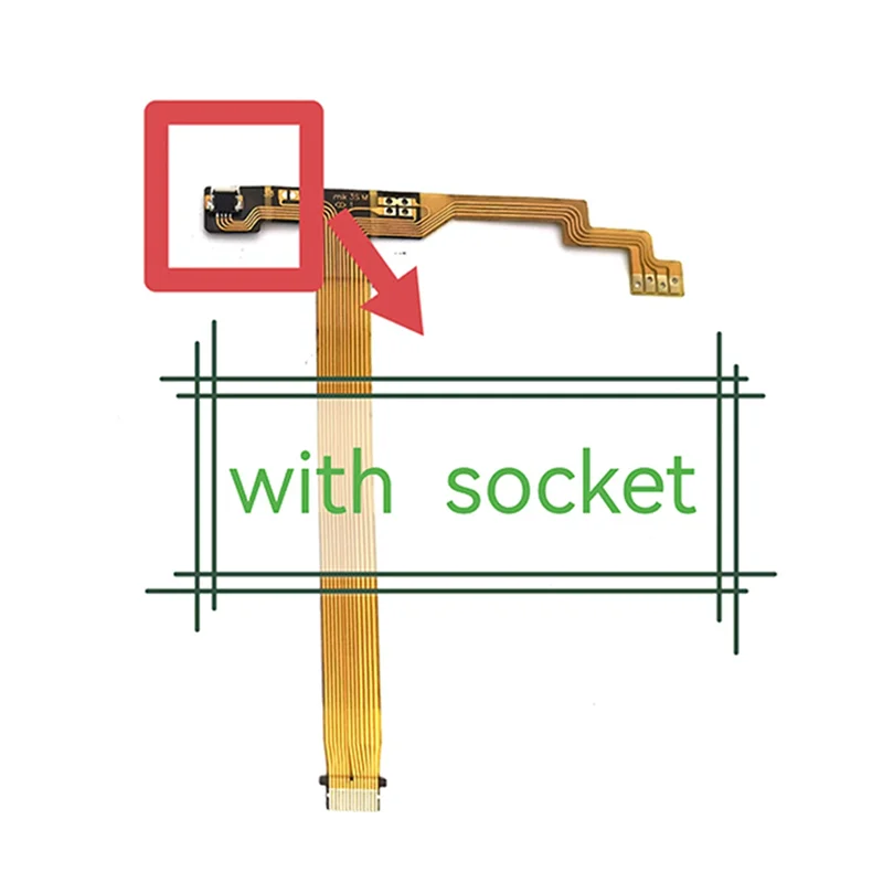 2X جديد عدسة التركيز الكابلات المرنة لنيكون AF-P DX 18-55 مللي متر 18-55 مللي متر F/3.5-5.6G إصلاح جزء (مع واجهة)