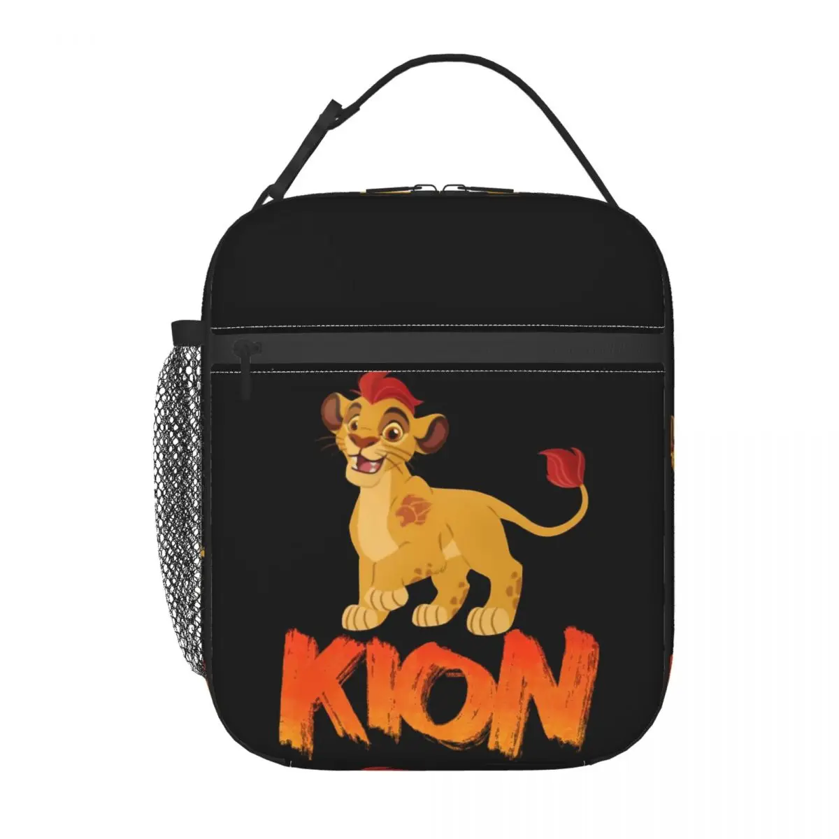 Lion Guard Kion Bolsa térmica para almoço, para mulheres e crianças, caixas de comida portáteis, caixa térmica para almoço