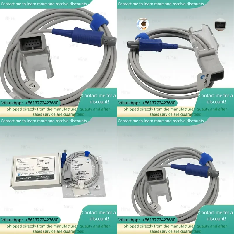 Mindray 561A for Medical 6-pin SpO2 Sensor Cable