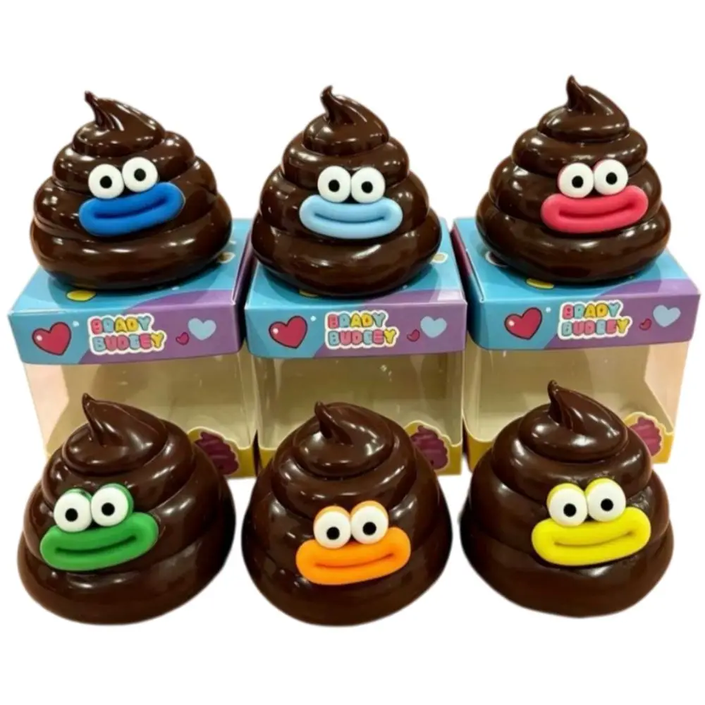 Creative Joke Tricky Blocks Filled Squishy Hand Relax Moldable Handmade Ball Pinch Soft TPR Fidget Sensory Party Favors