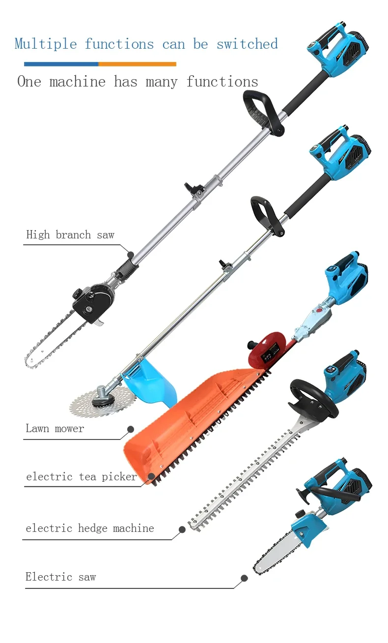 Brush Cutter Garden Lawn Mower  Lithium Battery Brush Cutter  Garden Lawn Mower