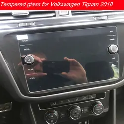 8 Inch tempered glass film For Volkswagen Tiguan Screen Protector Car GPS Navigation LCD Tempered Film
