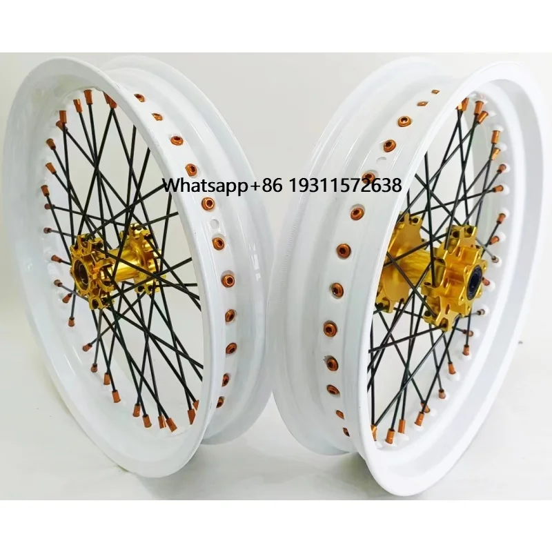 

Talaria Supermoto Wheels 7075 T6 Aluminum Alloy Motorcycle Wheels Fit Surron Light Bee Wheels Set