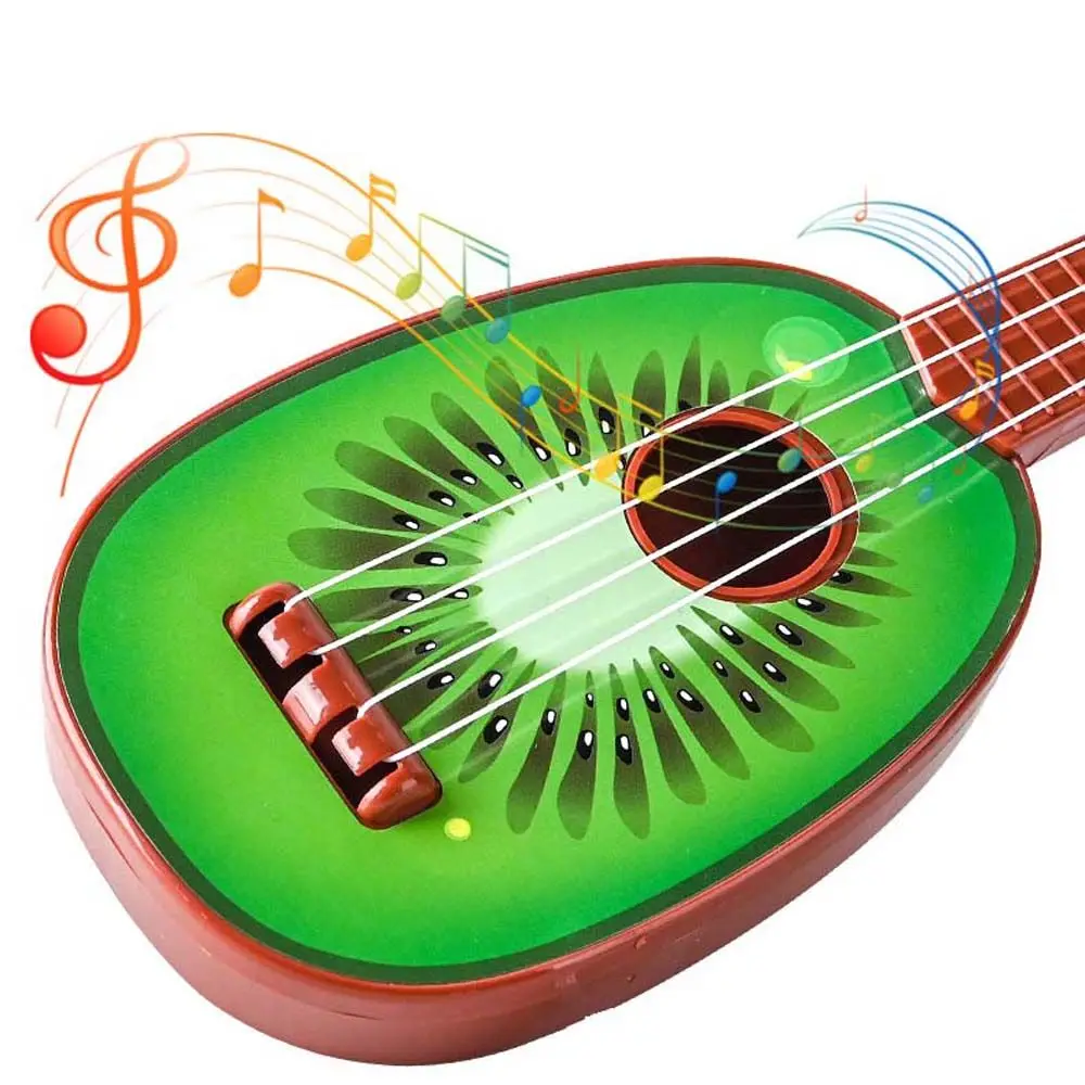 Juguetes Montessori entretenimiento de educación temprana juguetes de frutas instrumento Musical guitarra instrumento Musical ukelele