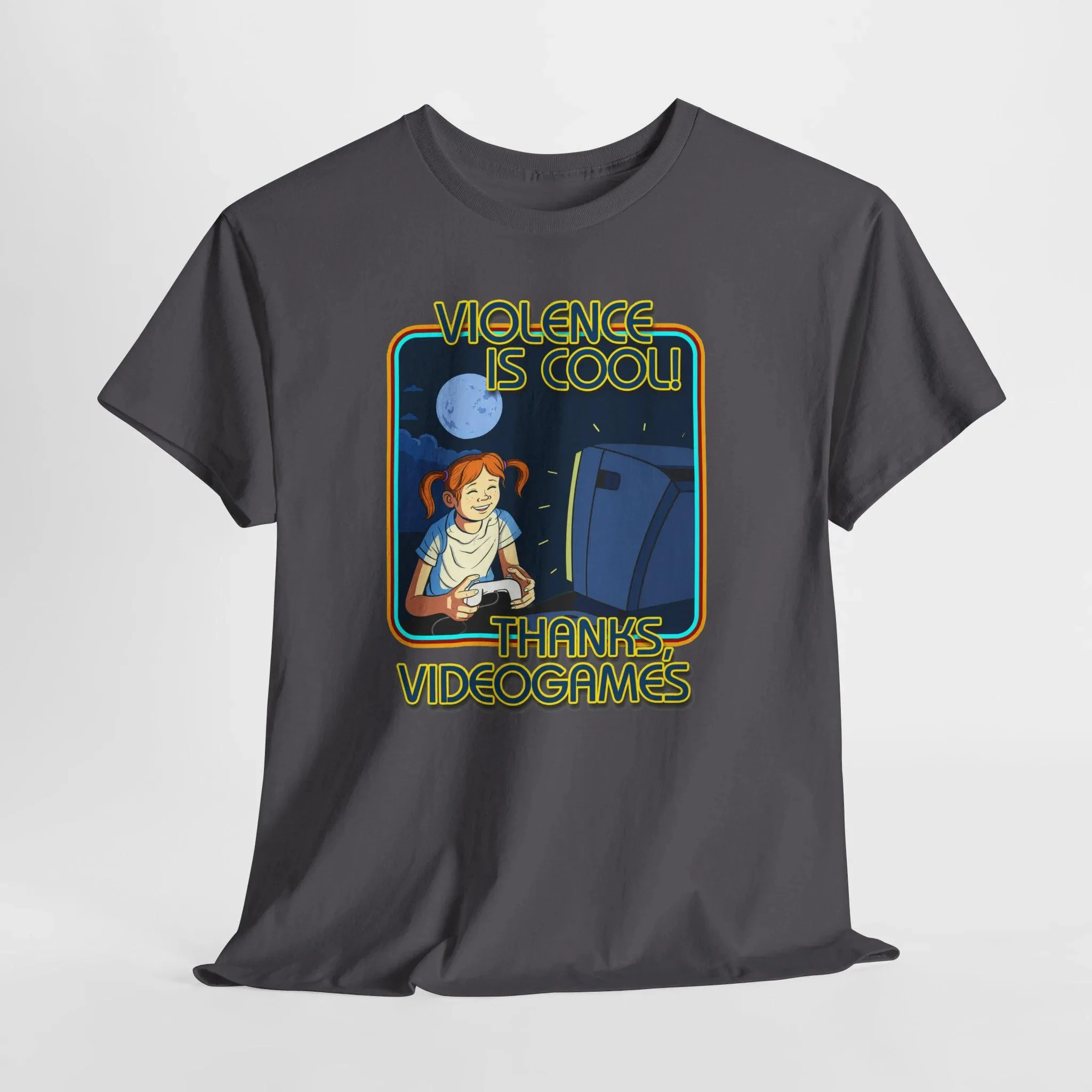 T-shirt Rétro Gaming « Violenc - Gaming Console Old School avis et prix