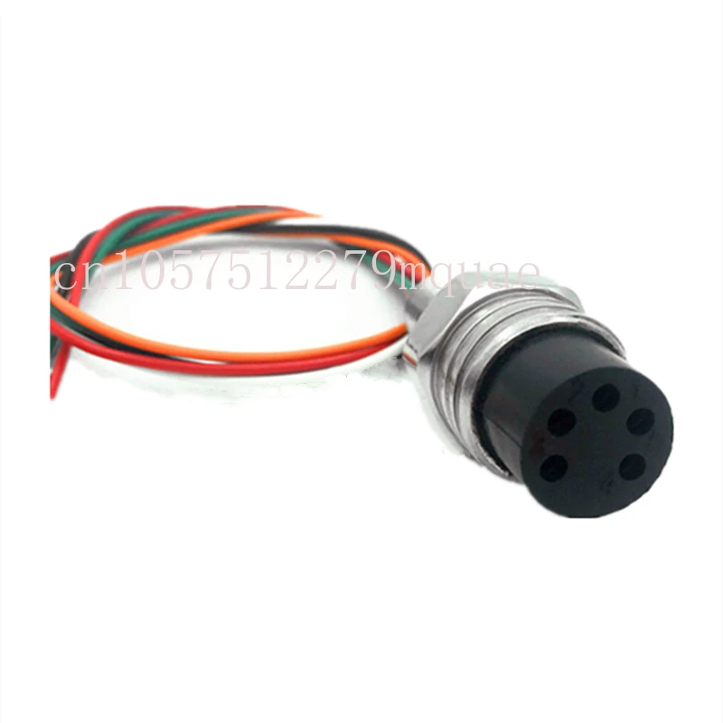 MCBH5F Watertight Socket 5-core Connector Miniature Deep Water Connector ROV Underwater Docking Plug