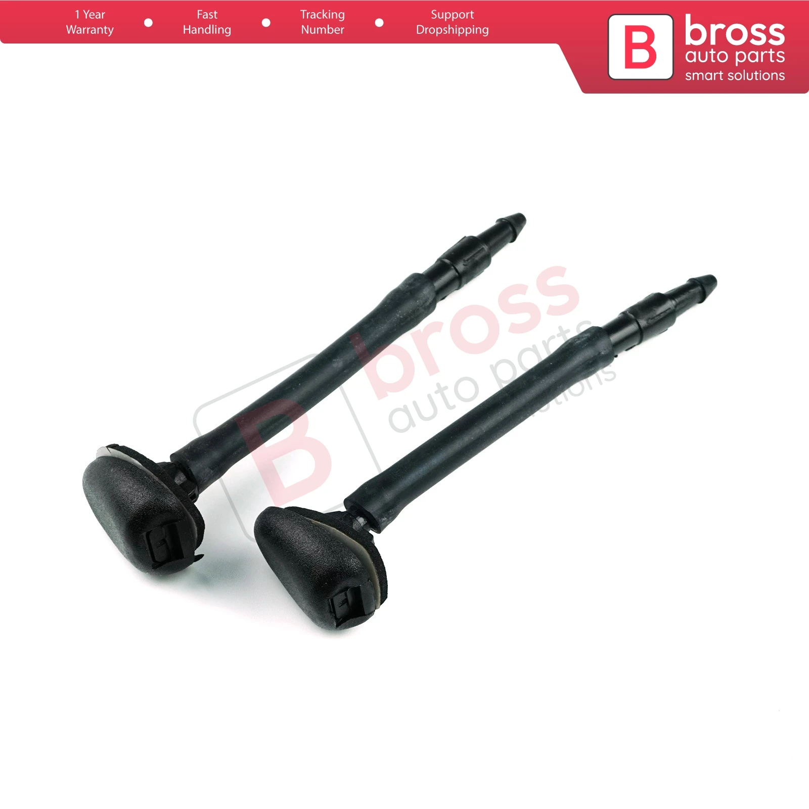 BSP1050 Windscreen Washer Jet Nozzle Set 6438CA For Peugeot 207 306 307 308 Expert Citroen C3 C4 Jumpy Saxo Xsara Berlingo DS3