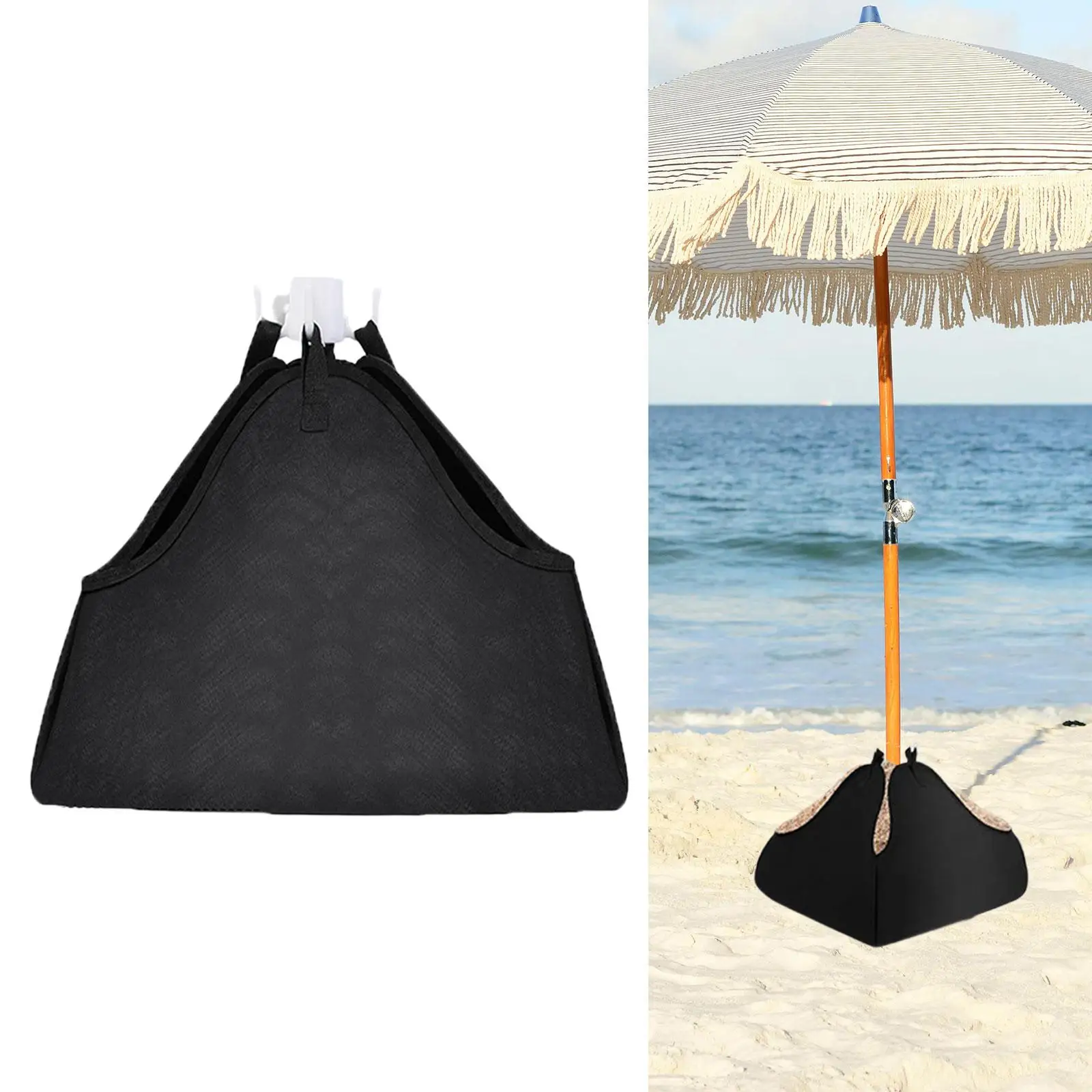 Umbrella Base Weight Bag Fill with Sand Heavy Duty Umbrella Stand Sandbag for Outdoor Beach Umbrella Parasol Yard Gazebo