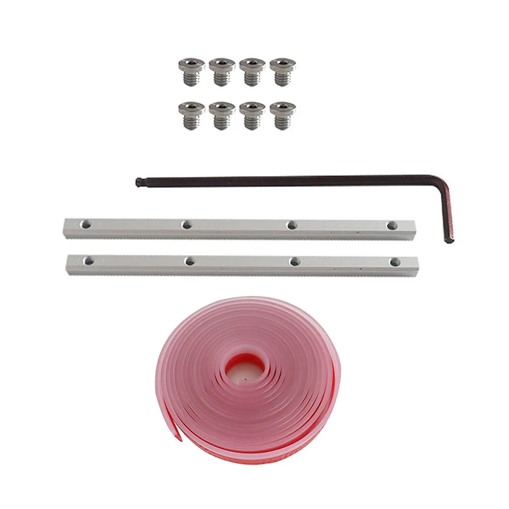 

For Track Saw Guide Rail Connector Clamp Strip for Circular Saw Guide Rail Accessories for Repeatable Rip Cuts and Straight Cuts