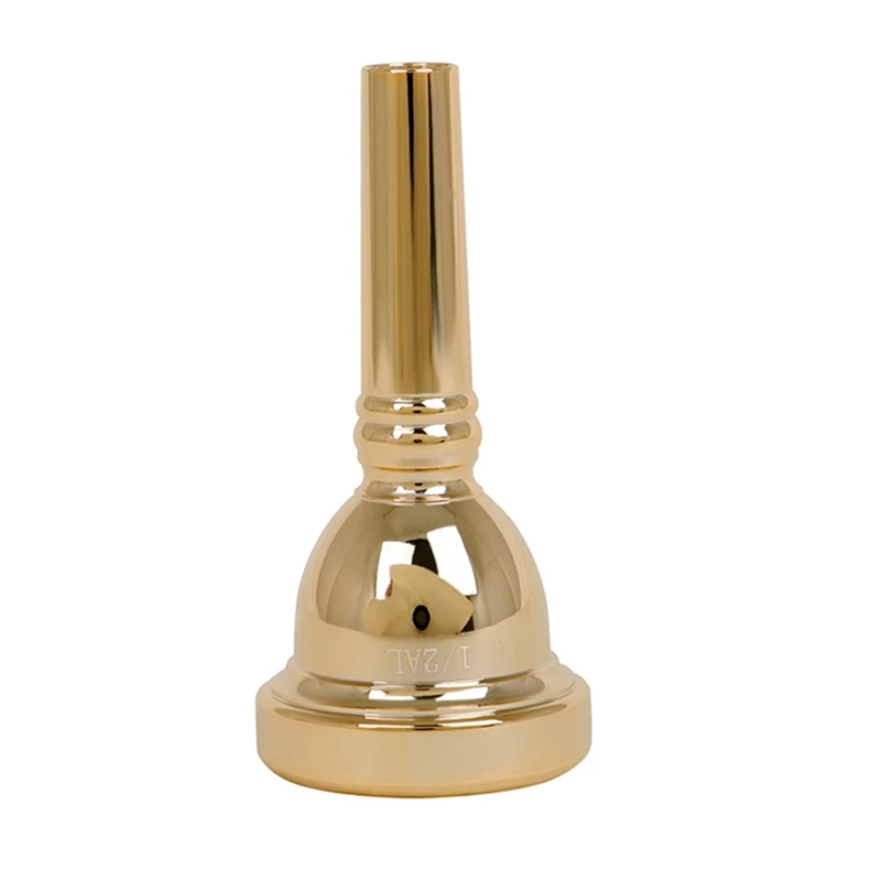 Trombone Mouthpiece 6 1/2 (6 And A Half) AL Mouthpiece, For Bach Fine Tenor Trombone Mouthpiece Finger Exerciser