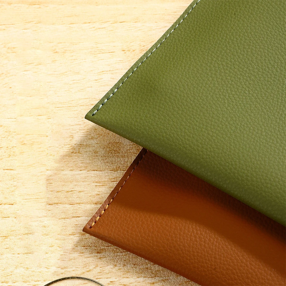Personalisierte A4-Aktentasche mit Lederschnalle, Geschäftsdokumententasche, Prüfungsmaterialtasche, offizielle Dokumententasche – Detail 9