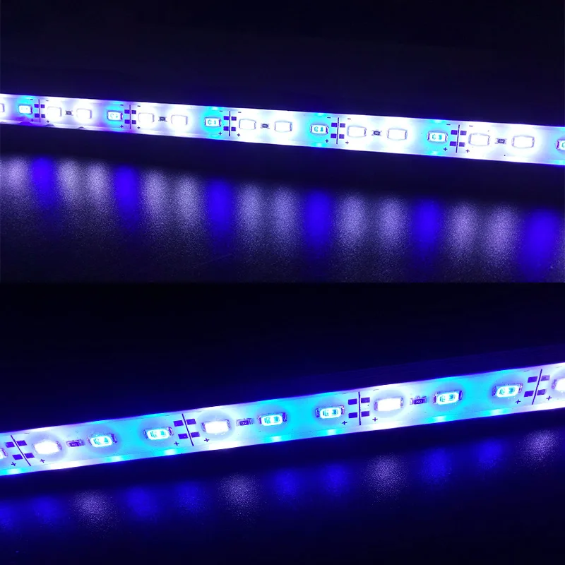 Conjuntos de lâmpadas de cultivo 0.5m 5730 barra led tira rígida ip68 luz à prova dip68 água planta vermelho azul verde branco aquário estufa