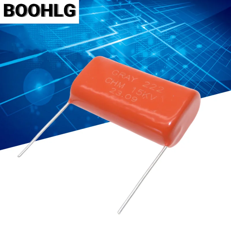 1pcs High voltage capacitance 222 15KV light argon arc welding High voltage capacitance CBB capacitance