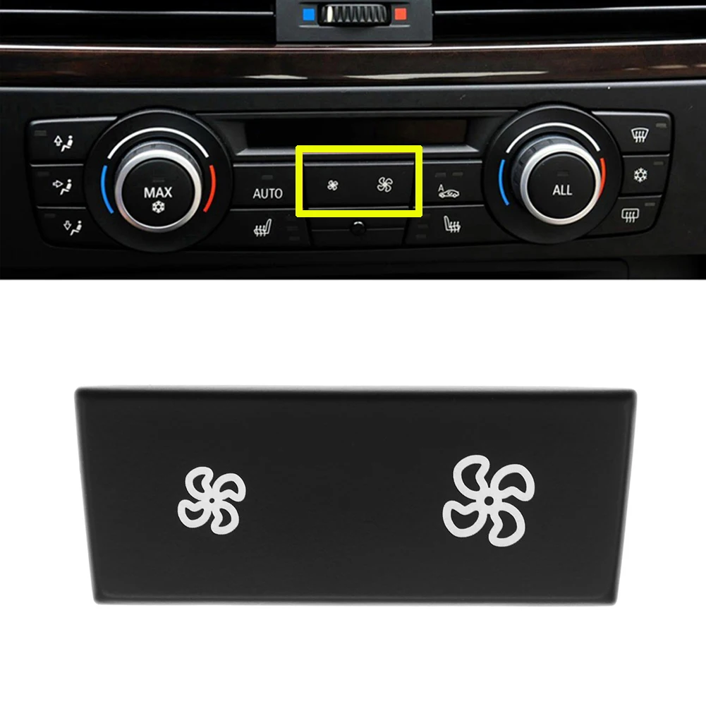 Air Conditioner Climate Ventilation Wind Adjustment Button For BMW 1 3 X1 X3 Series E81 E87 E88 E82 E90 E91 E92 E93 E84 F25