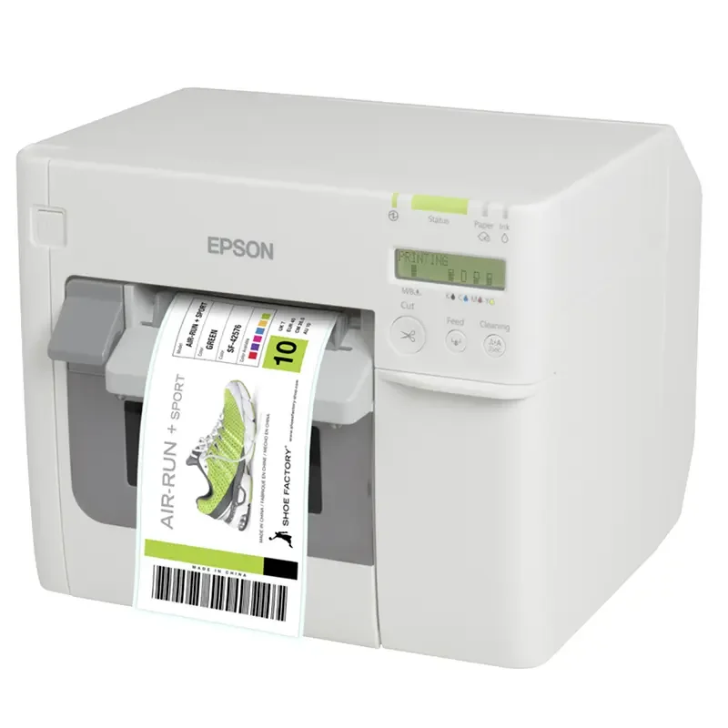 Color inkjet etikett drucker TM-C3520 TM-C3500 TM-C3510 TM-C3500 für gesundheits wesen getränke lebensmittel etikett flasche etikett