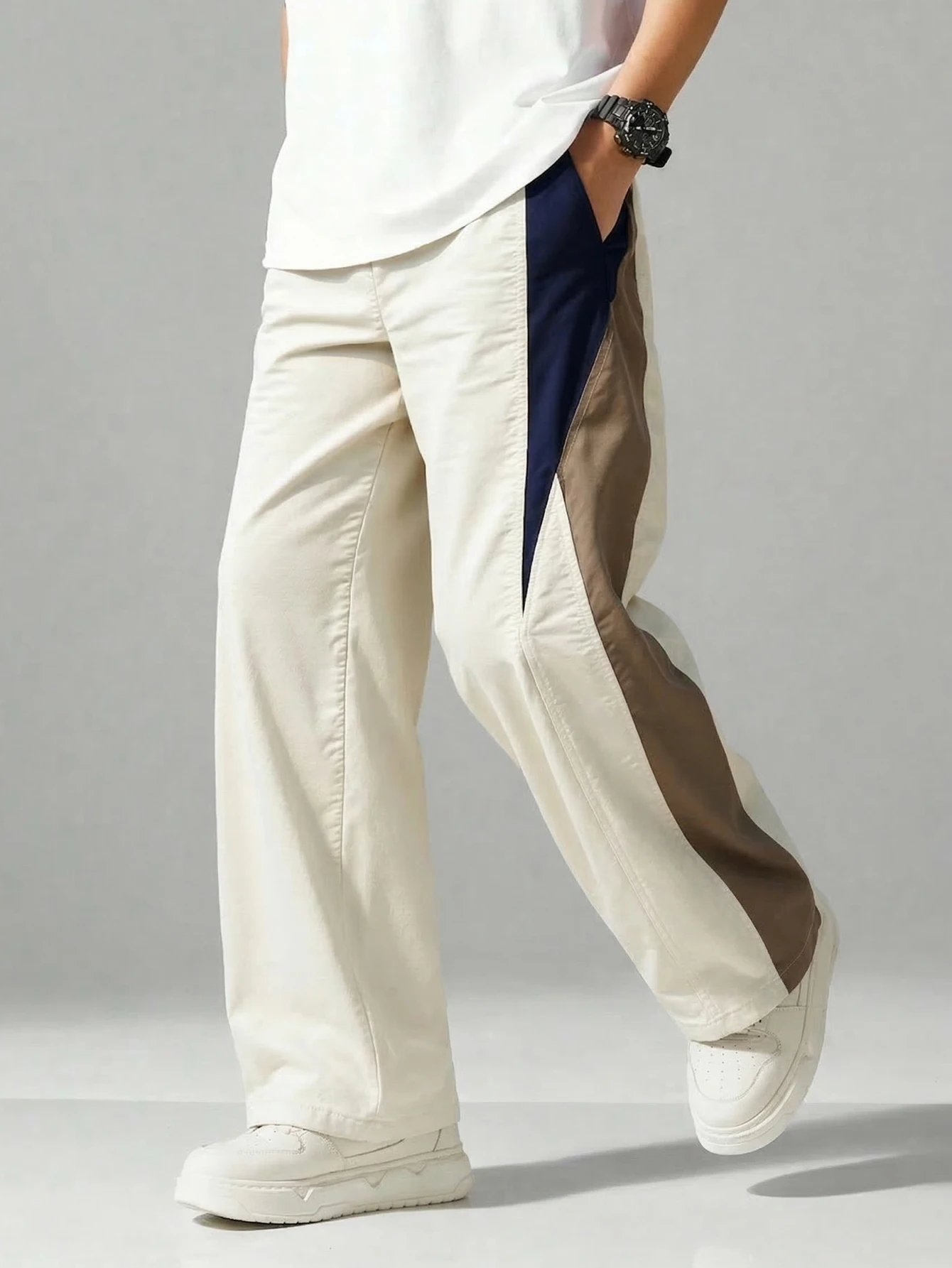 Men's Straight Leg Casual Pants, Vintage British Style Versatile Long Pants, Business Formal Suit Pants, Boyfriend Gift, Valenti