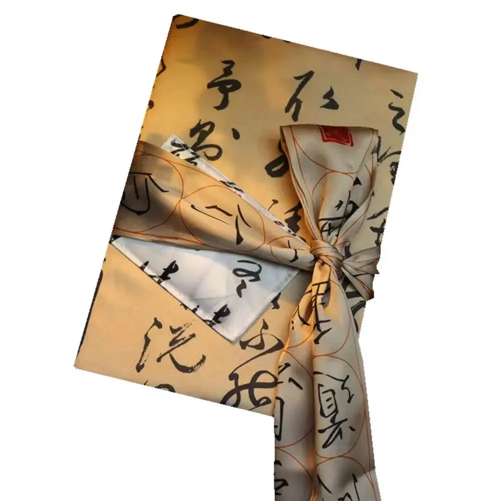 【Chinese Calligraphy】Original Handmade A5 A6 Notebook Covers Protector Book Sleeve Crafted Fabric Products Diary Cover，in Stock