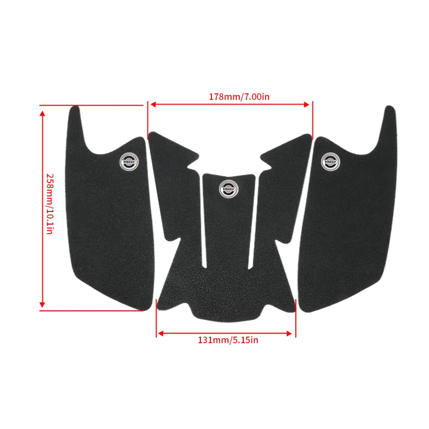 Motorcycle Tank Traction Pad Side Gas Knee Grip Protector For Honda CB400X 2021-2022 CB500X 2013-2021 Anti Slip Sticker Pads 12V