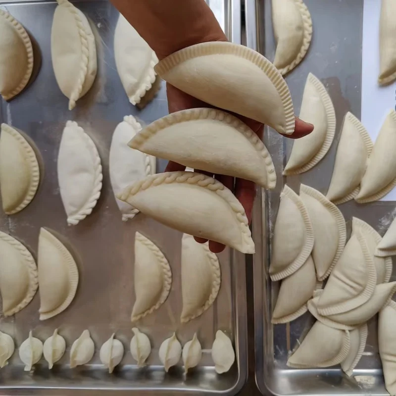 Ravioli Meat Pie Jamaican Patty Machine/ Product Making Machine Automatic Curry Puff Samosa Dumpling Maquina De Empanadas