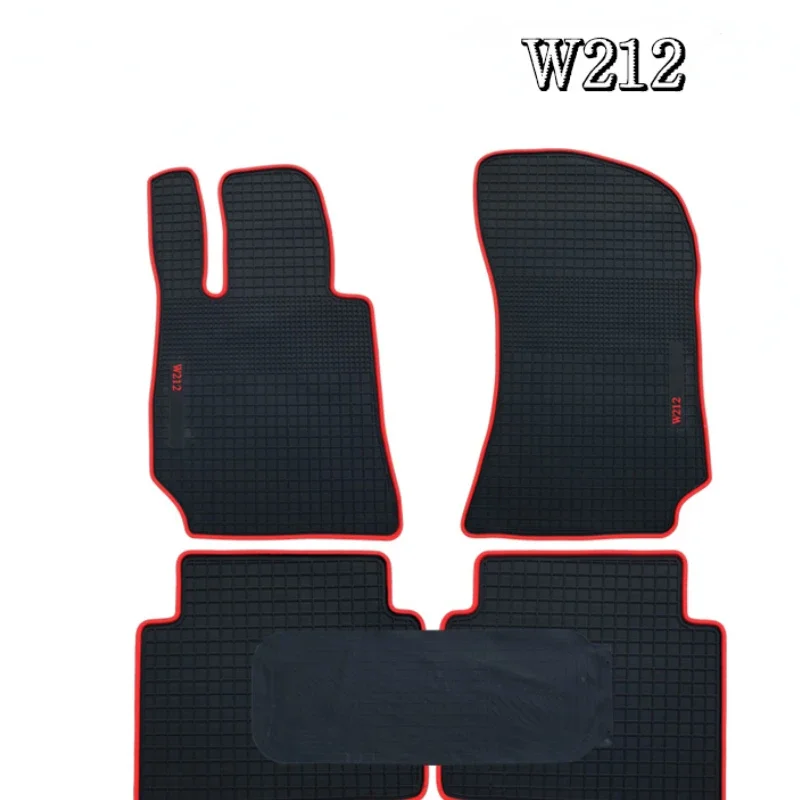 

Custom No Odor Carpets Waterproof Rubber Car Floor Mats for Mercedes Benz E Class W212 W213