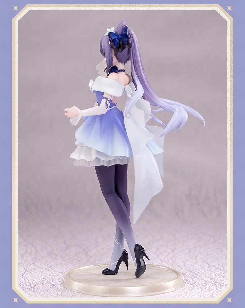 [Original] miHoYo Offizielles Spiel Genshin Impact KeQing 21,5 cm Cosplay Desktop-Sammlungsornamente Anime Cartoon Zubehör Requisiten – Detail 11