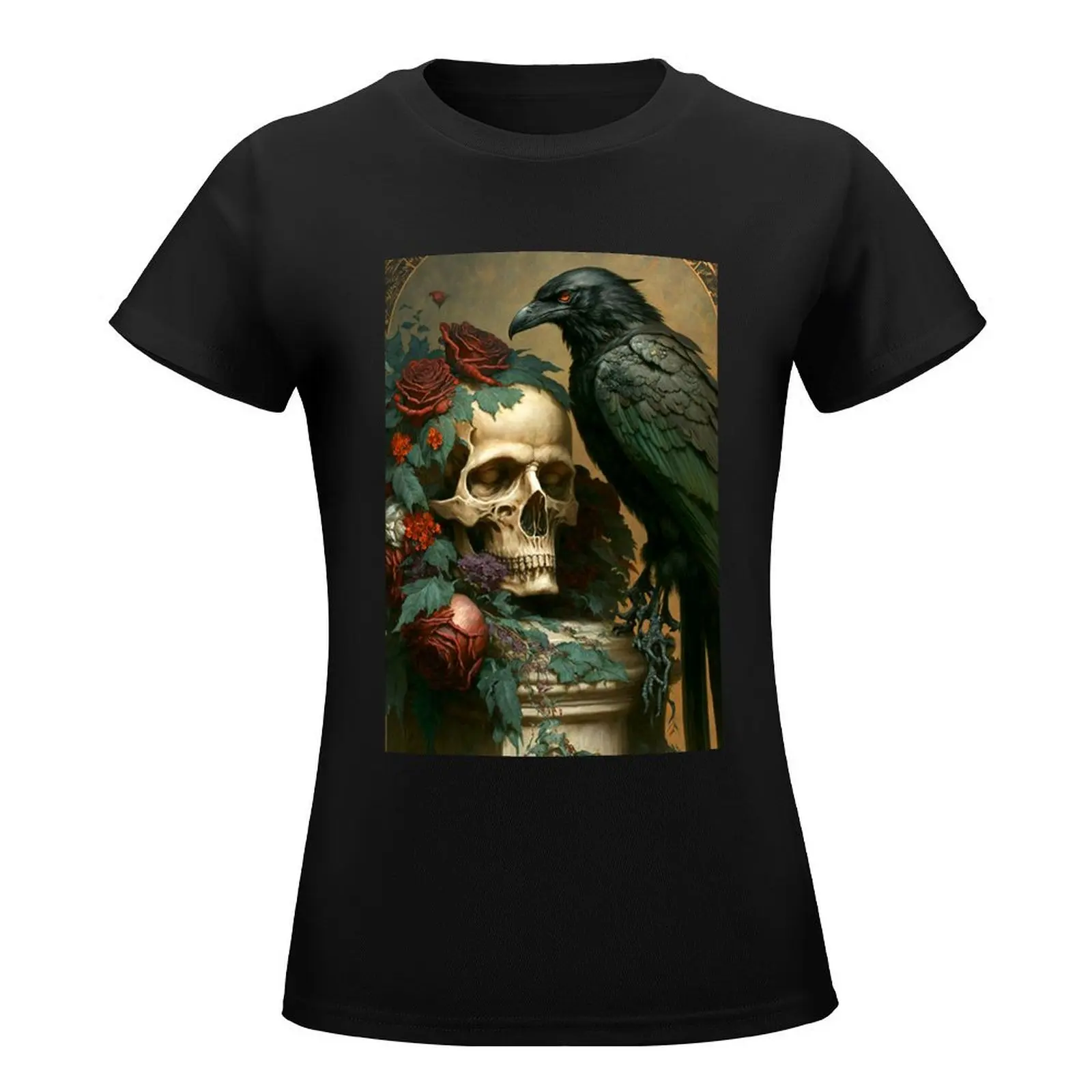 Nuestra Se?ora de la Santa Muerte T-Shirt plain anime oversized designer clothes Women luxury