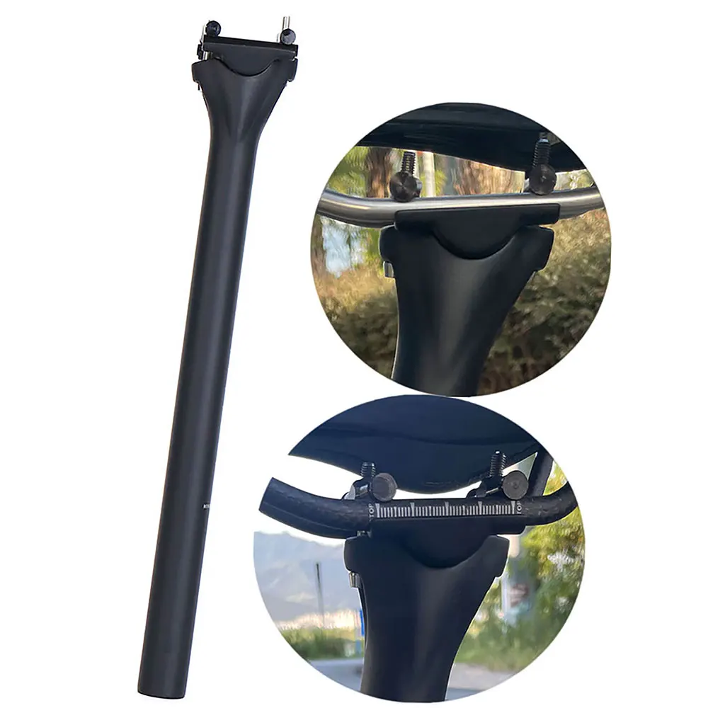 

elitaone Bicycle Seat Post Carbon Fiber Base 27.2 30.9 31.6mm 63C