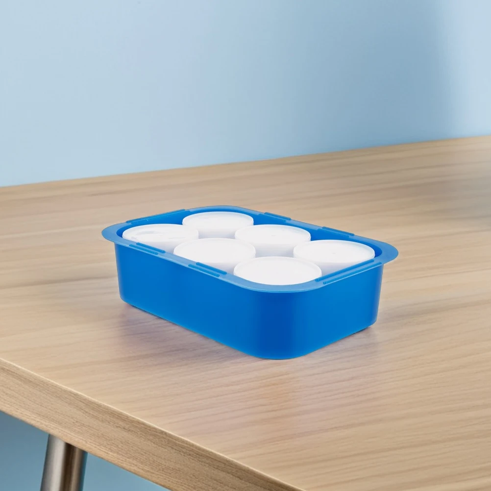 

2pcs Watercolor Oil Painting Palette Box Multi Compartment Portable Plastic Collection Tray Non Metal Pallet Wet Paint Palette