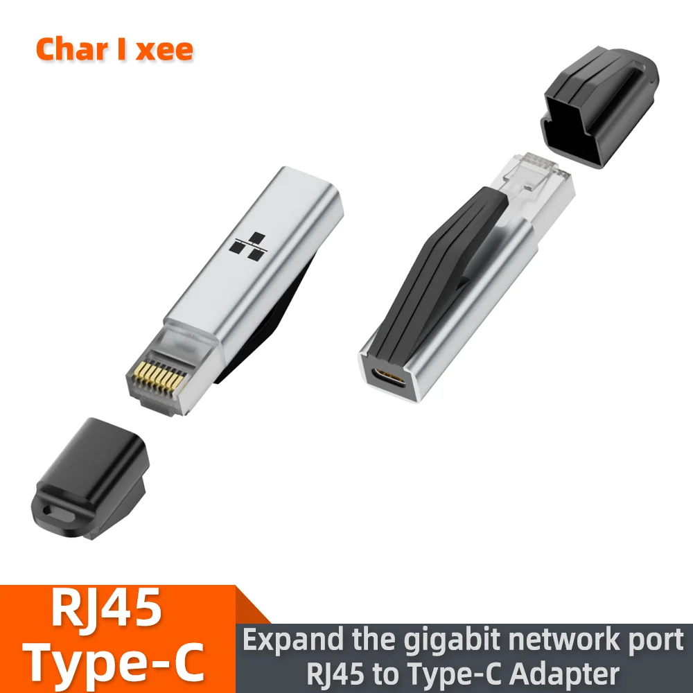 USB C to Ethernet Adapter 1Gbps Gigabit USB C Female to RJ45 Male Network Converter for Notebook MacBook Pro IPhone16 iPad XPS