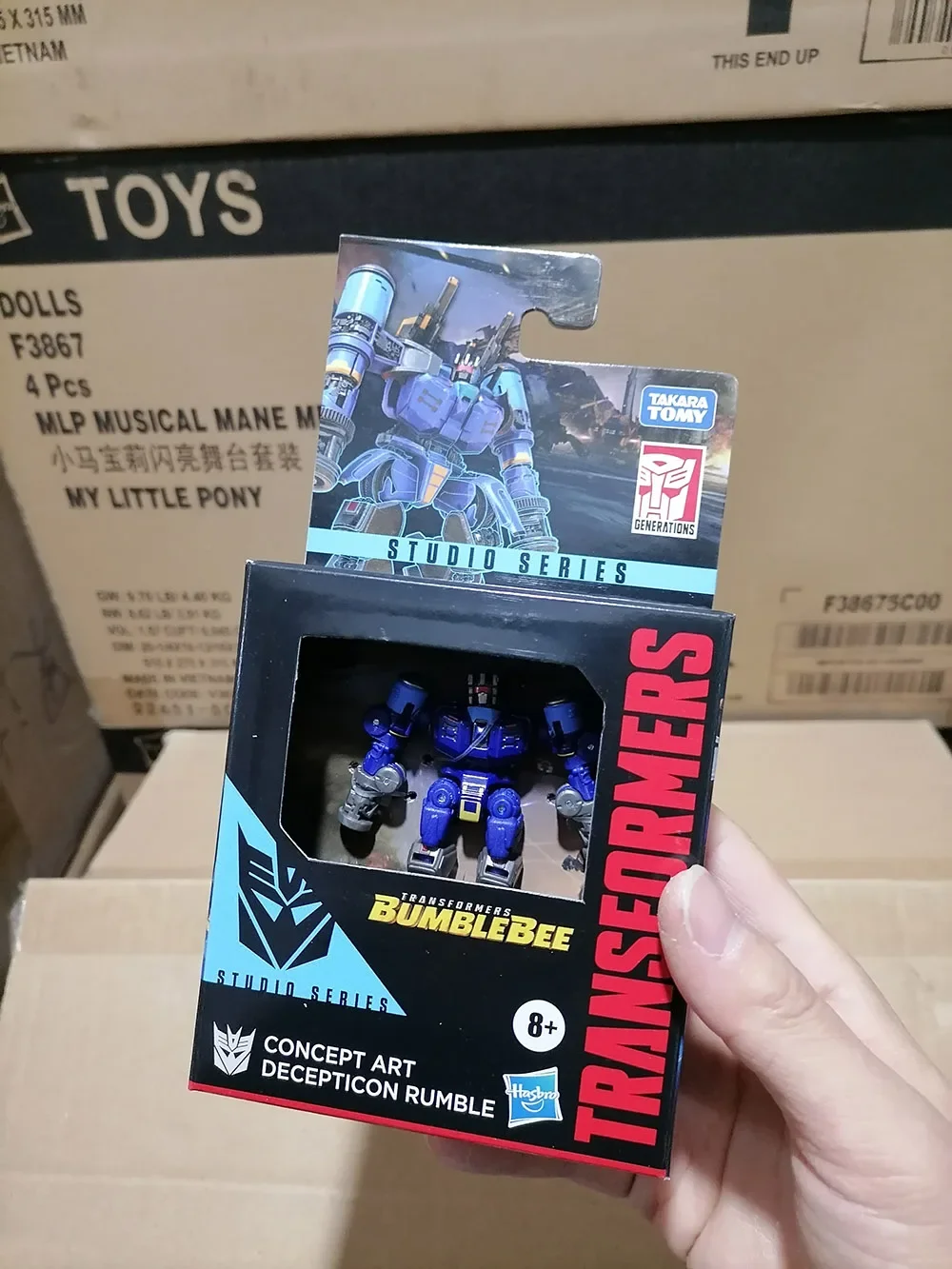 Hasbro Transformers Rise of The Beasts SS108 Wheeljack Decepticon Rumble Doll Gifts Toy Model Anime Figures Collect Ornaments