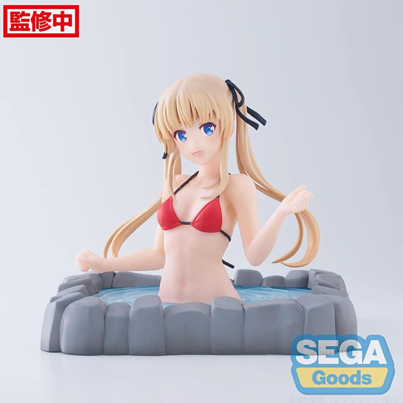 Original SEGA Saekano: How to Raise a Boring Girlfriend Hot Spring Eriri Spencer Sawamura Anime Figure Action Figures Model Toy